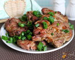 Сочные свиные стейки