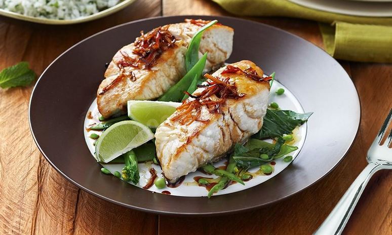 Рецепт стейка голубой акулы на сковороде