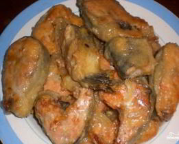 Стейк из горбуши на сковороде