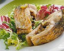 Стейк из карпа