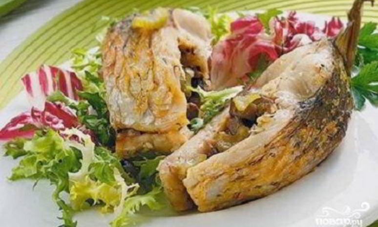 Рецепт стейка из карпа