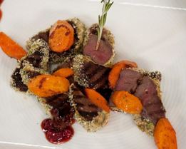 Стейк из оленины