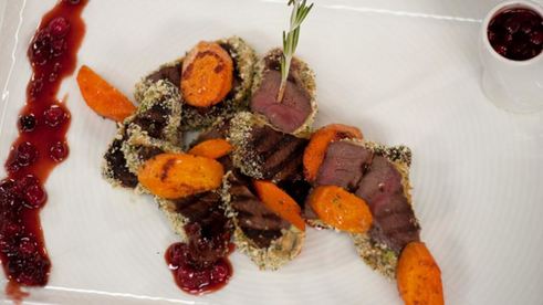 стейк из оленины