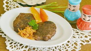 Стейк из свинины в фольге