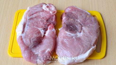 стейк из свинины в мультиварке