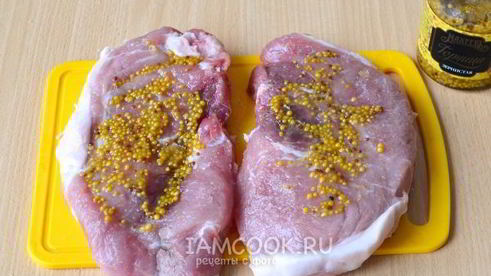 стейк из свинины в мультиварке