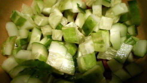 стейк с бальзамическим соусом