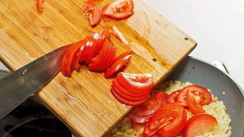 стейк с мятой и бальзамическим уксусом