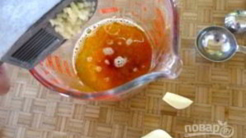 стейк с цитрусами