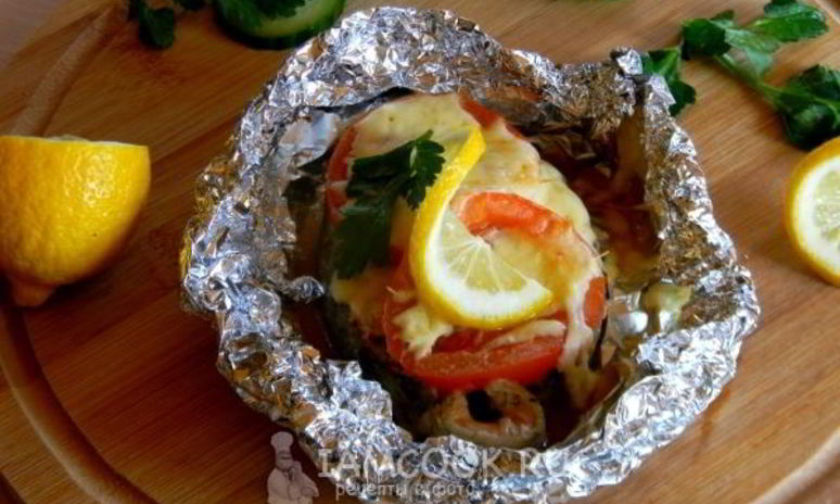 Рецепт стейков кетов в духовке