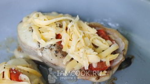 стейки сома, запеченные в духовке