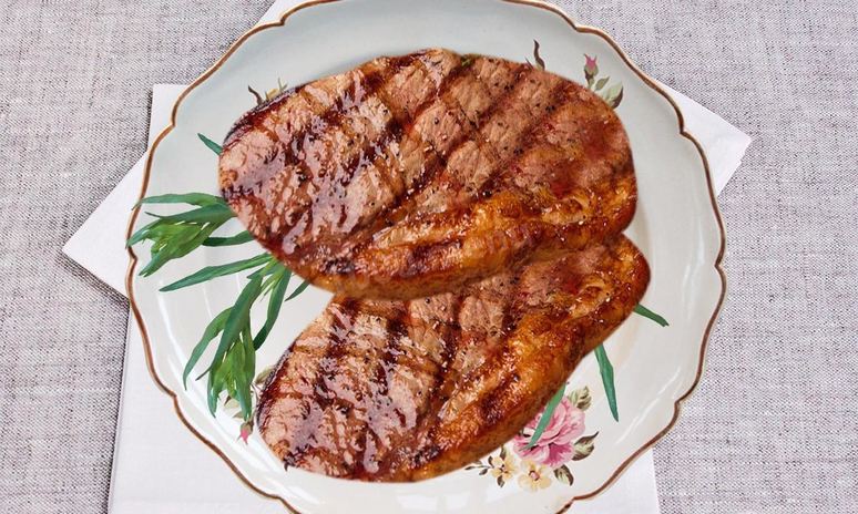 Рецепт свиного стейка классического