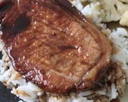 Свиной стейк по-китайски