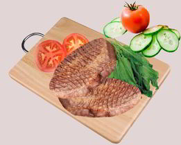 Свиной стейк в соевом соусе