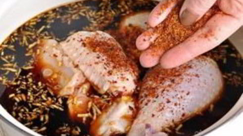 стеклянная лапша с курицей и овощами