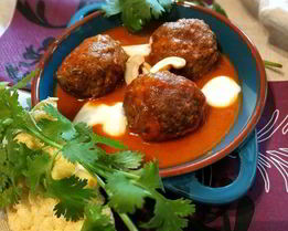 Индийские тефтели с чечевицей