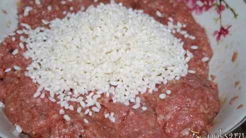 мясные тефтели с фарфалле