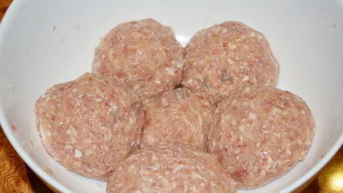 мясные тефтели с капустой