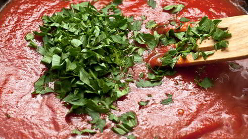 паста с тефтелями