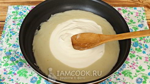 рыбные тефтели в сметанном соусе