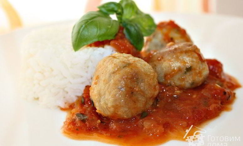Рецепт рыбных тефтелек в томатном соусе