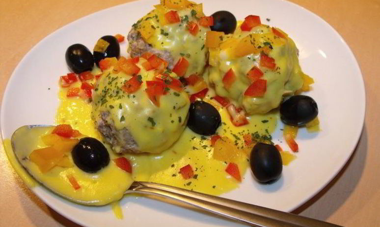 Рецепт тефтелей барселонских с шафрановым соусом