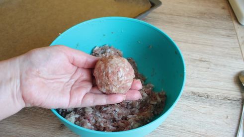 тефтели без подливки в духовке