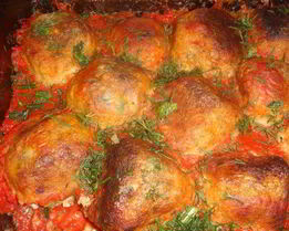 Тефтели из гречки с грибами