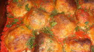 Тефтели из гречки с грибами