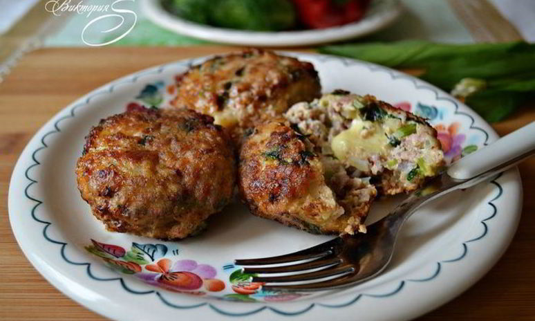 Рецепт тефтелей из индейки с черемшой