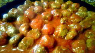 Тефтели из сардин в соусе