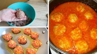 Тефтели с начинкой