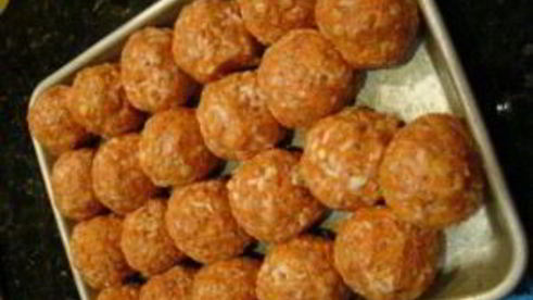 тефтели с перловкой