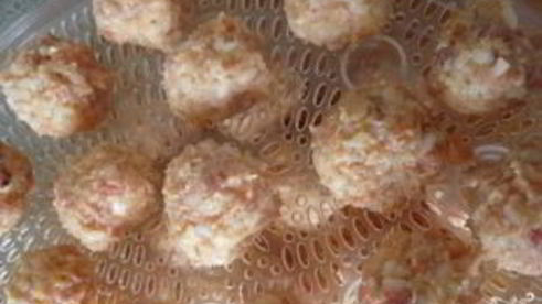 тефтели с рисом на пару