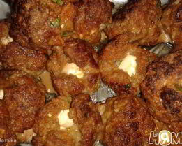 Тефтели с сыром фета