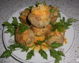 Тефтели со сметаной