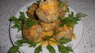 Тефтели со сметаной