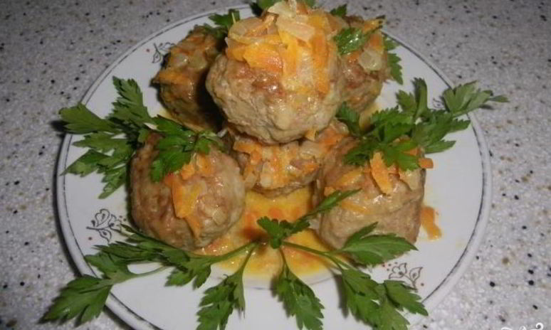 Рецепт тефтелей со сметаной