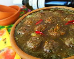 Тефтели в апельсиновом соусе