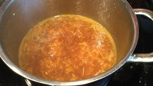 тефтели в апельсиновом соусе