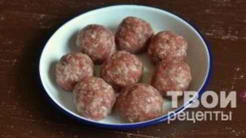 тефтели в томатно-сметанном соусе