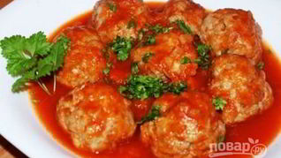 Вкусные тефтели с подливкой