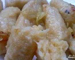 Ленивые вареники из картофельного теста