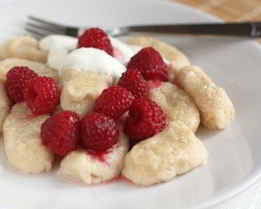 Ленивые вареники из творога с манной крупой