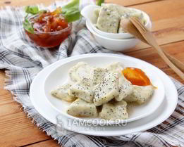 Ленивые вареники с творогом и маком