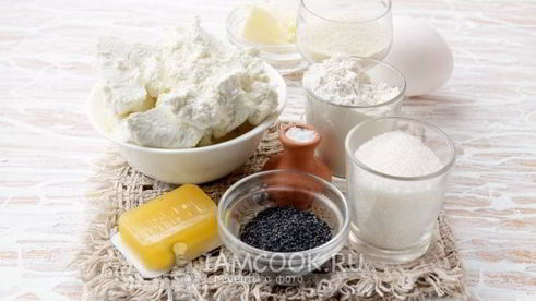 ленивые вареники с творогом и маком