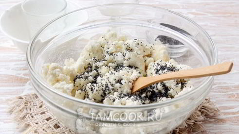 ленивые вареники с творогом и маком