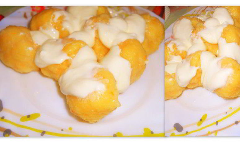 Рецепт ленивых вареников с тыквой