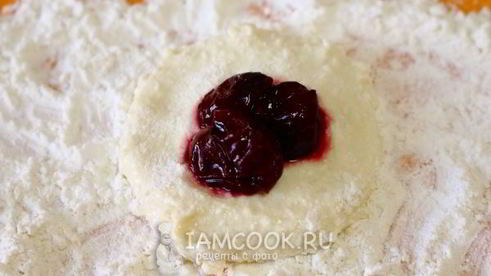 ленивые вареники с вишней