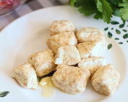 Нежные ленивые вареники с отрубями